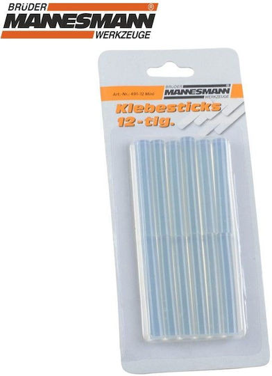 Mannesmann Hot Glue Stick M 491-12 12pcs