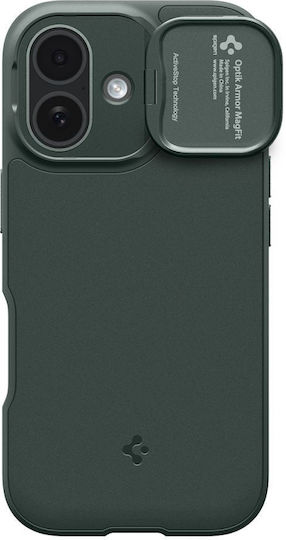 Spigen Optik Armor Back Cover Silicone Green iPhone 17