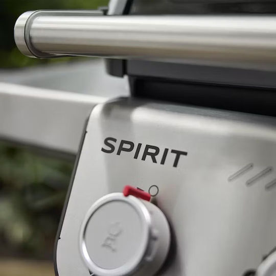 Weber Spirit E-415 Ψησταριά Υγραερίου Μαντεμένιας Σχάρας 61x45εκ. με 4 Εστίες 8.21kW