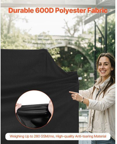 Κάλυμμα Γκριλ Vevor 48 Inch 121,9 Cm Βαρέως Τύπου Bbq Αερίου Εξωτερικού Χώρου Αδιάβροχο