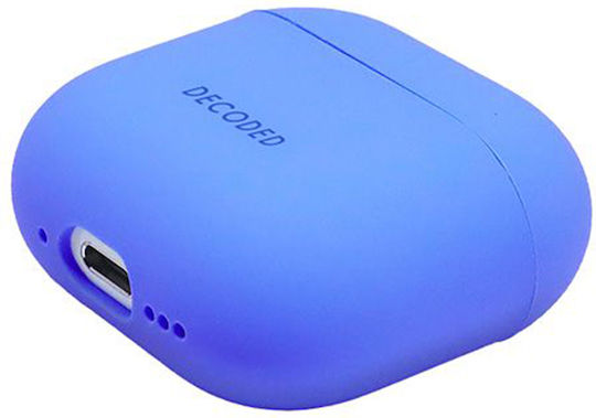 Decoded Aircase Θήκη Σιλικόνης σε Μπλε χρώμα για Apple AirPods 4