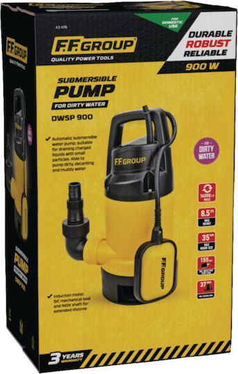 FFG DWSP 900 Single-phase Pump Waste Water / Sewage 1.2hp 43478
