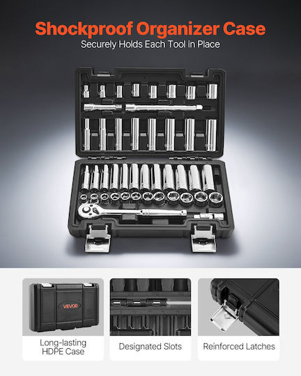 Vevor Set Ratchet 44pcs