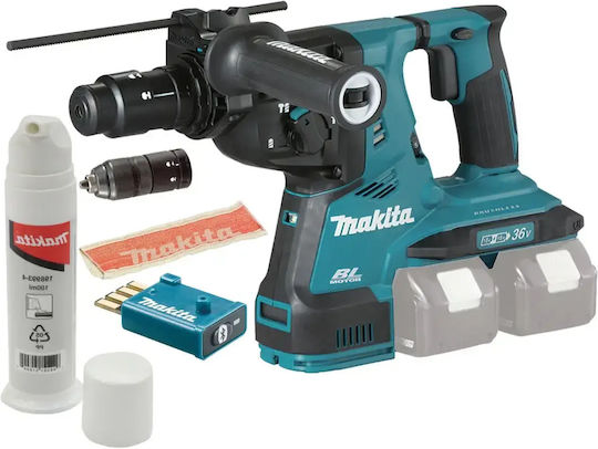 Makita DHR283ZJU Impact Demolition Hammer Battery Brushless 18V Solo with Chuck SDS Plus / Quick DHR283ZJU