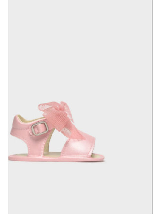 Mayoral Mayoral Soft-Sole Baby Sandals Pink