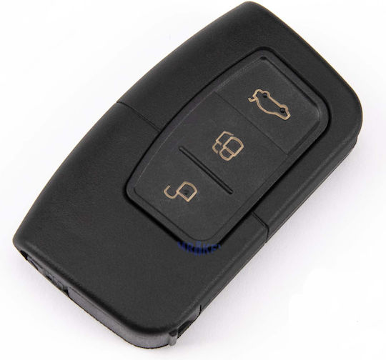 Autoschlüsselhülle mit Lama HU101 Ohne Tasten Für Ford