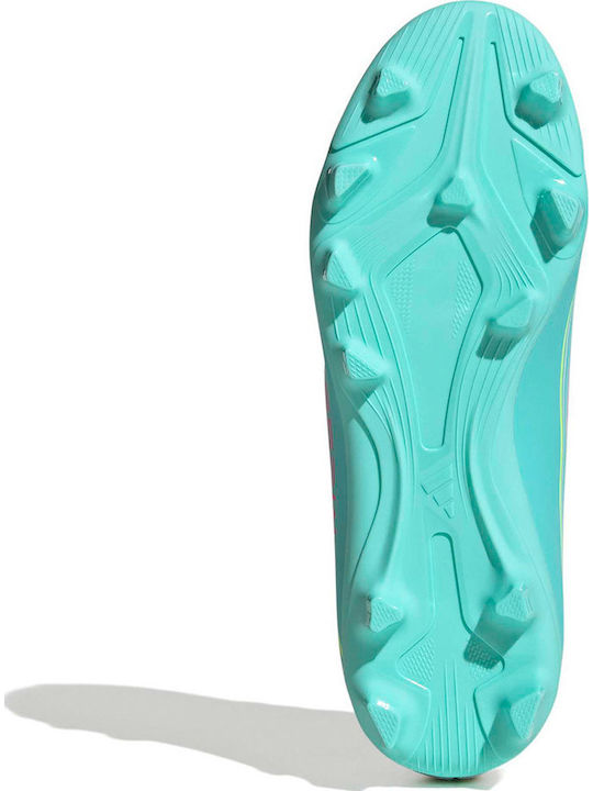 F50 Messi Club FG/MG Kids Soccer Cleats Molded White