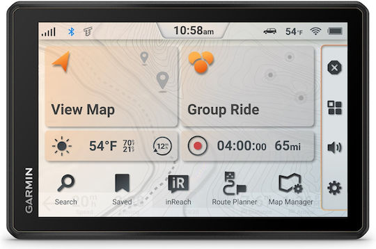 Garmin GPS-Gerät Tread 2 mit 8-Zoll-Bildschirm Bluetooth Wi-Fi USB & Kartensteckplatz