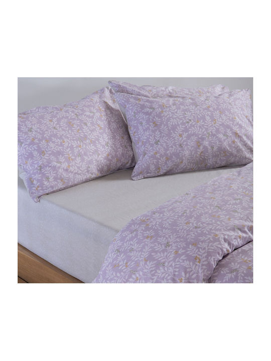 Nef-Nef Homeware Cylia Σετ Σεντόνια Διπλά 200x270εκ. 4 (4τμχ)