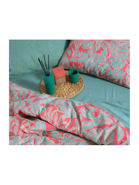 Nef-Nef Homeware Charisma Bettlaken Set Übergröße mit Gummibettlaken 160x200+35cm 4 Stück