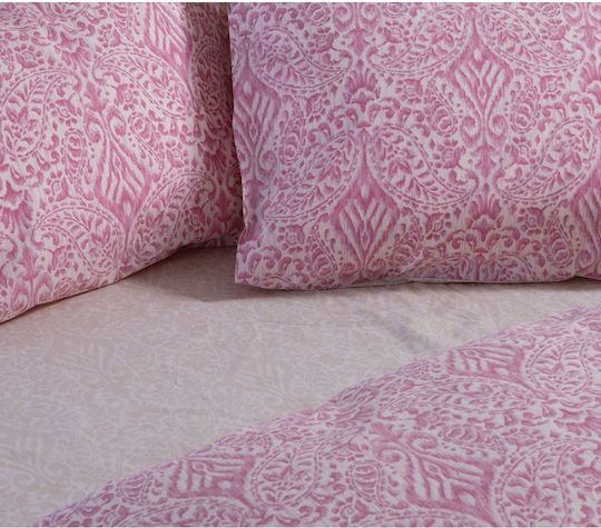 Nef-Nef Homeware Jetrix Σετ Σεντόνια King Size με Λάστιχο 180x200+35εκ. 4 (4τμχ)