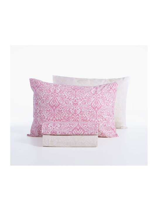 Nef-Nef Homeware Jetrix Комплект Чаршафи King Size с Ластик 180x200+35см 4 Части (4бр)