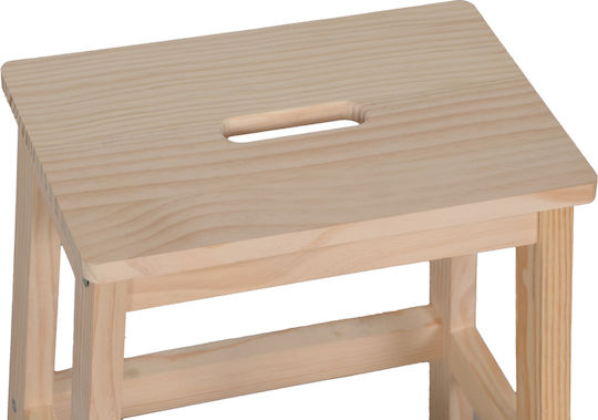 Pakketo Iron Step Stool with 1 Step 36cm