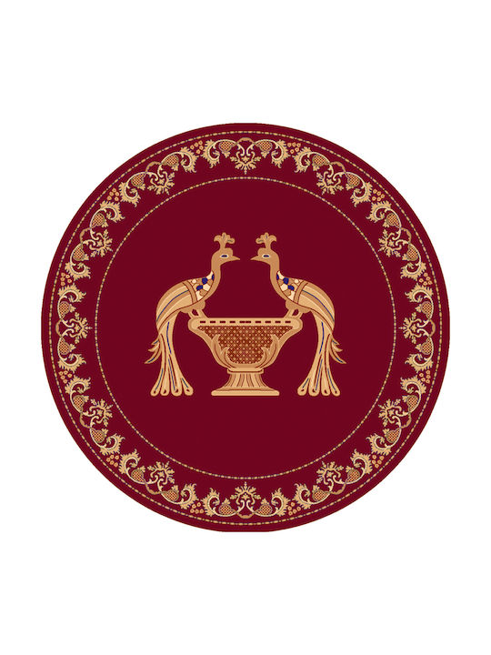 Isexan Peacock Χαλί Ορθογώνιο Παγώνι 100x100cm
