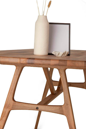Massivholz Walnuss Esstisch Slim 150x80x74,5cm