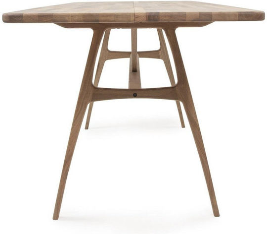 Massivholz Walnuss Esstisch Slim 150x80x74,5cm
