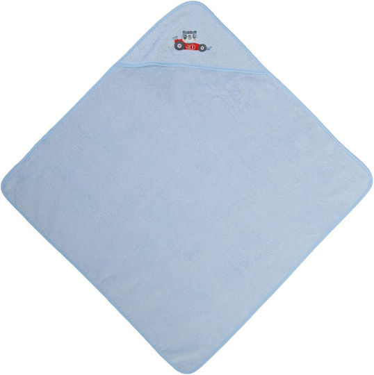 Nef-Nef Homeware Бебешка хавлия-роба с качулка 75x75 см.