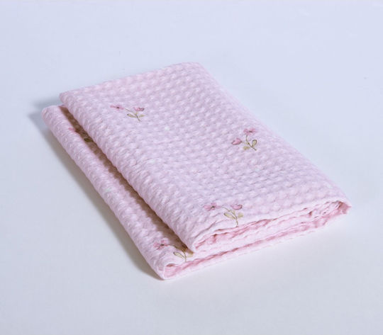 Nef-Nef Homeware Куверта За Гушкане И Люлка Cute & Sweet Пике Лилава 80x110см