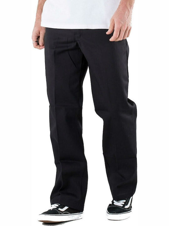 Work Trousers Chino in Regular Fit Black
