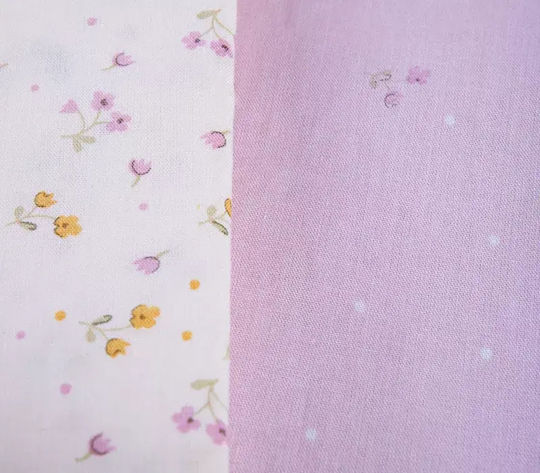 Nef-Nef Homeware Комплект Бебешки Чаршафи За Люлка Памучни Cute & Sweet Екрю 70x120см