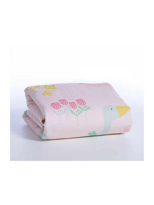 Nef-Nef Homeware Spring Happiness Baby Quilt Cotton Spring Happiness Pink 110x140cm