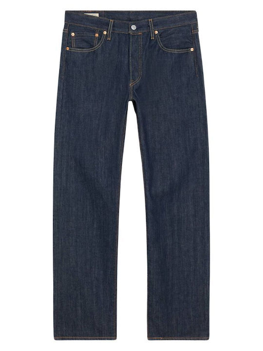 501 Men's Jeans Pants with Regular Straight Fit Blue