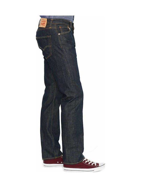 501 Men's Jeans Pants with Regular Straight Fit Blue
