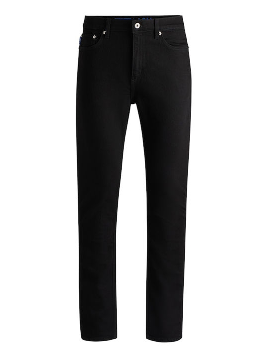 Men's Jeans Pants with Slim Fit Black