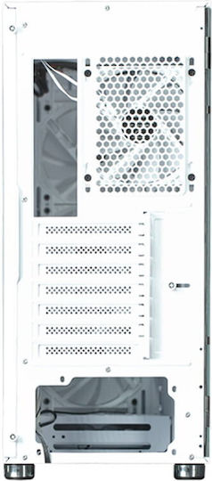 Zalman I3 Neo V2 ARGB Gaming Midi Tower Κουτί Υπολογιστή με Πλαϊνό Παράθυρο Λευκό