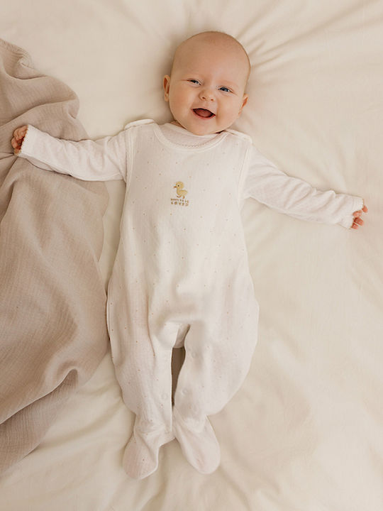 Cool Club Set Baby Bodysuits White 2 Pieces