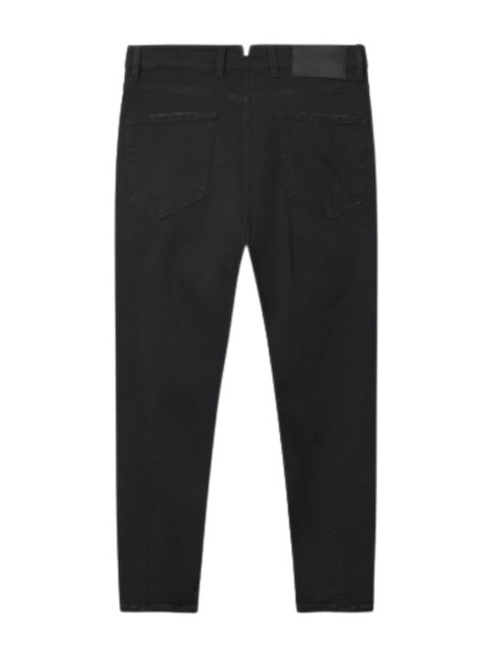 Alex Men's Jeans Pants Elastic with Regular Fit Black