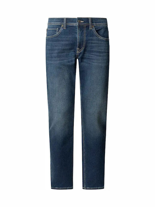 London Men's Jeans Pants with Slim Fit Blue
