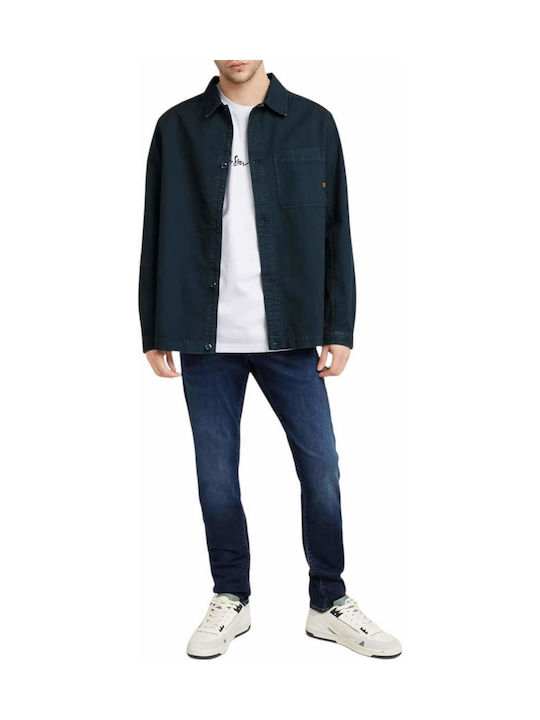 3301 Slim Men's Jeans Pants Elastic with Slim Fit Dark Aged Denim