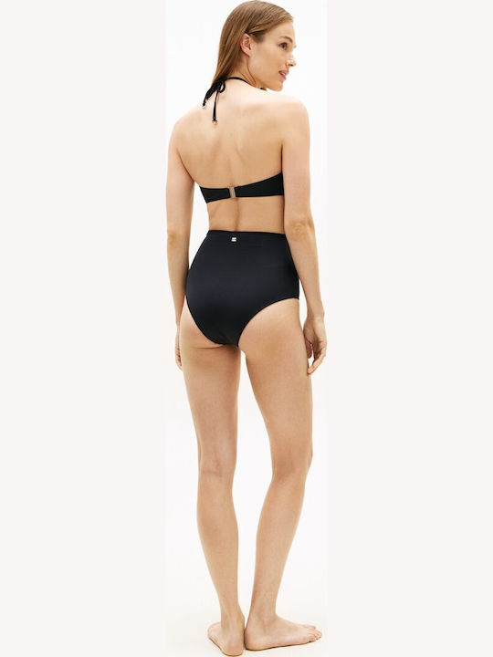 Set Bikini Ψηλόμεσο Μαύρο