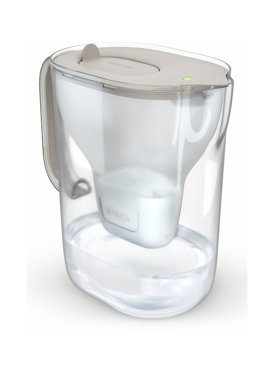 Brita Style Essential Xl Sandy + Mx Pro Pure Plastic Serving Jug with Filter 3600ml
