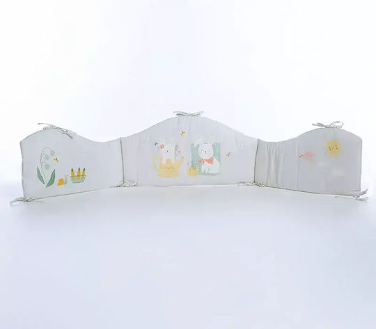 Nef-Nef Homeware Pic Nic Together Gitterbettumrandung Standard Für Die Leitplanken Der Gitterbett Türkis 40cm