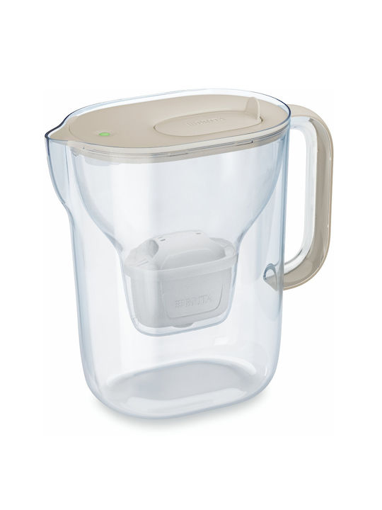 Brita Style Essential Xl Sandy + Mx Pro Pure Plastic Serving Jug with Filter 3600ml