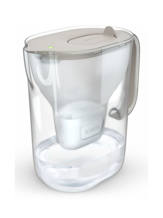 Brita Style Essential Xl Sandy + Mx Pro Pure Plastic Serving Jug with Filter 3600ml