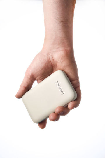 Intenso S10000 Външна Батерия 10000mAh с USB-C Изходен Порт Бежова