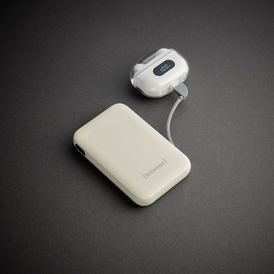 Intenso S10000 Външна Батерия 10000mAh с USB-C Изходен Порт Бежова