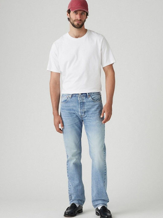 Original Fit Men's Jeans with Regular Straight Fit Med Indigo