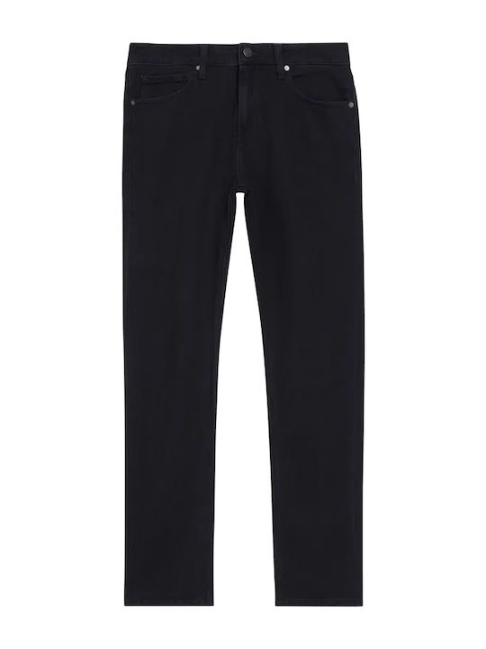 Ανδρικό Παντελόνι Τζιν με Slim Εφαρμογή Black