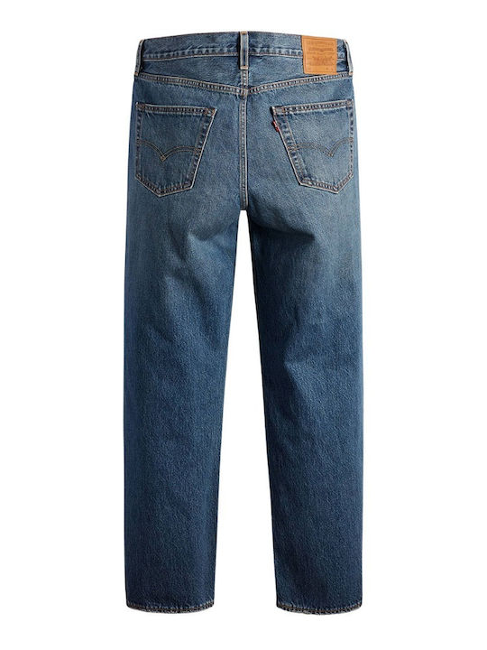 Stay Men's Jeans Pants with Loose Straight Fit Blue