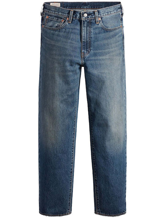 Stay Men's Jeans Pants with Loose Straight Fit Blue