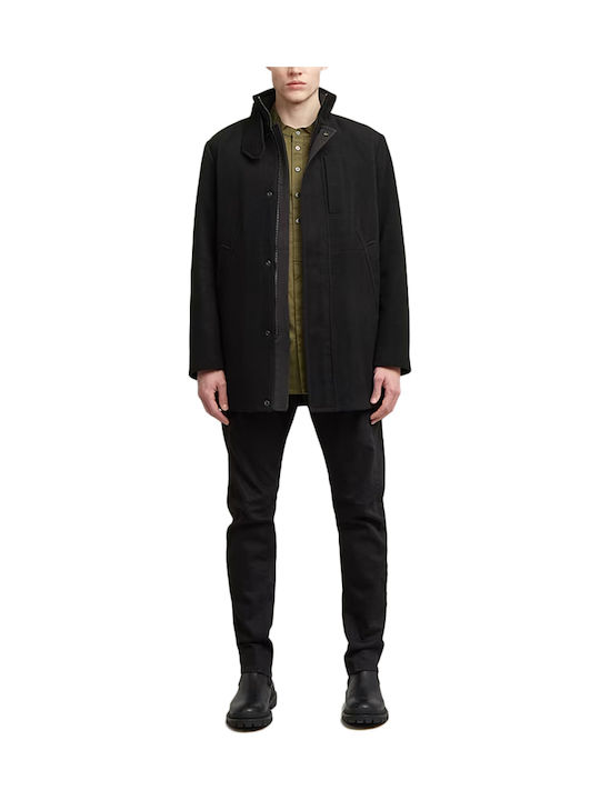Ανδρικό Παντελόνι Τζιν με Slim Εφαρμογή Black