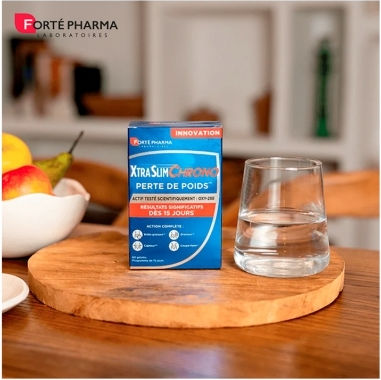 Forte Pharma Xtraslim Chrono Συμπλήρωμα για Αδυνάτισμα 60 ταμπλέτες 60 κάψουλες