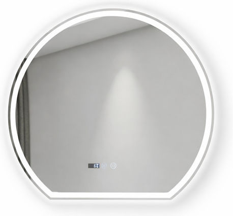 Καθρεφτης Μπανιου Led Αφης Mirrorlux Electra S-4977 Στρογγυλος 700x800mm Καθρεφτης Μπανιου Led Αφης Mirrorlux Electra S-4977 Στρογγυλος 700x800mm