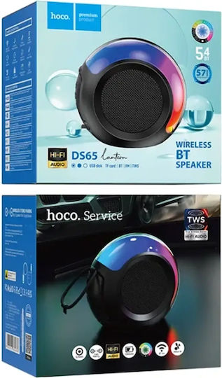 Hoco DS65 Boxă Bluetooth 10W cu Radio Negru