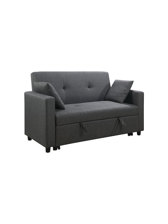 Imola Canapea Cu Două Locuri Pat Gri Închis 154x100x93εκ. E9921,21