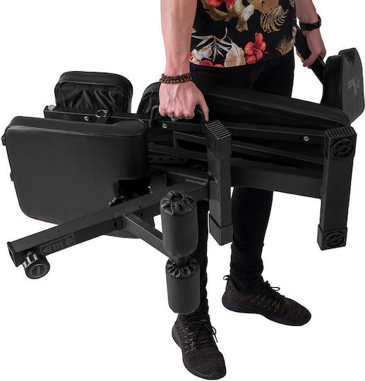 inSPORTline ON-X AB10 Adjustable Workout Bench General Use / Biceps / Abdominal Black